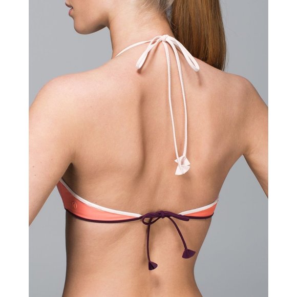 NWT Rare Lululemon Reversible Water: Surf To Sand Tie Top A/B - Picture 3 of 14